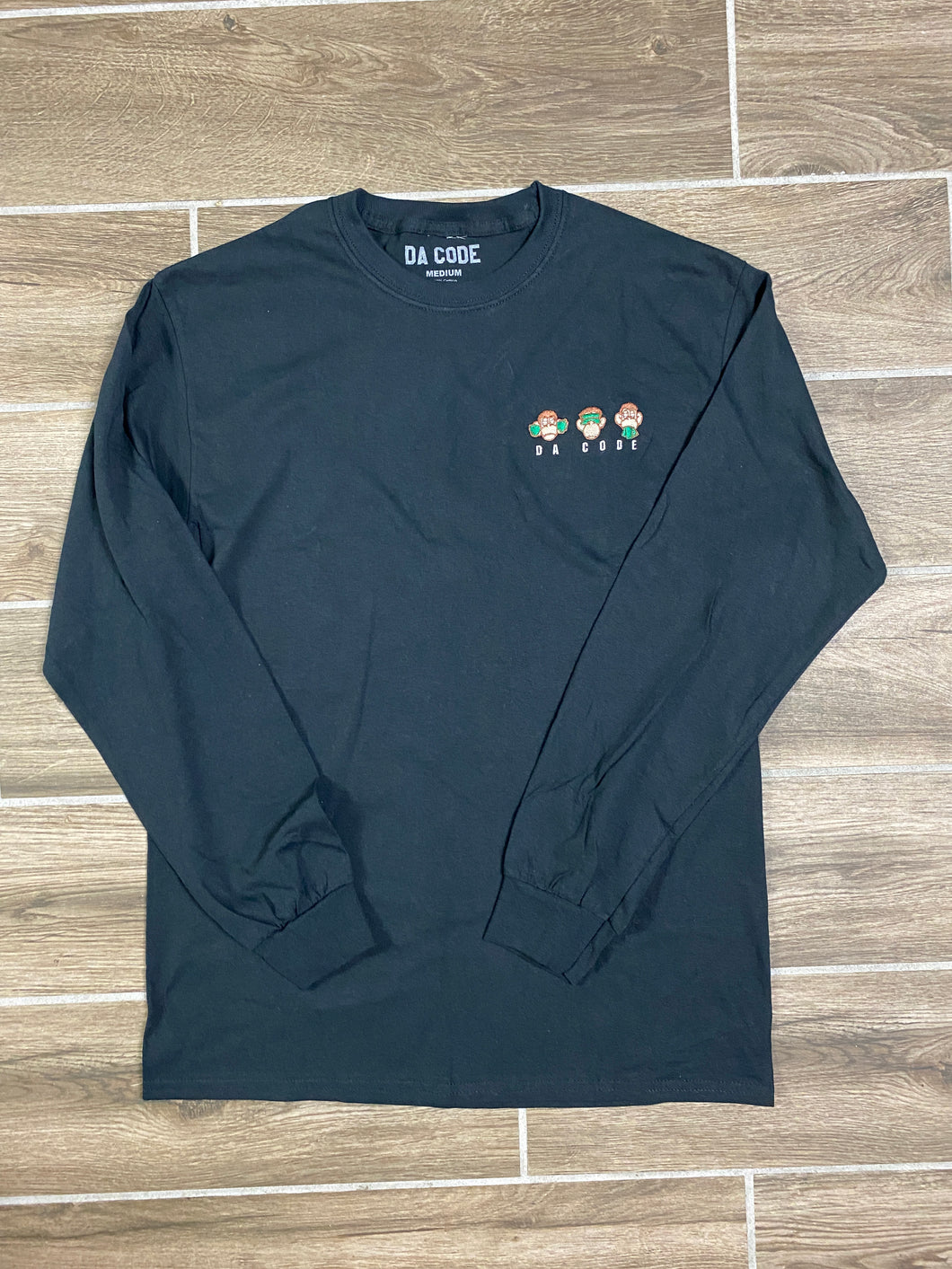 Black - Cash Monkey Long Sleeve