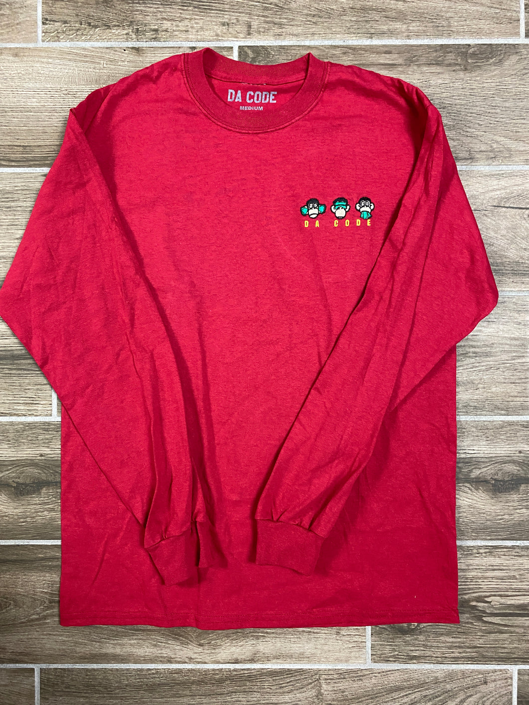 Cardinal Red - Cash Monkey Long Sleeve